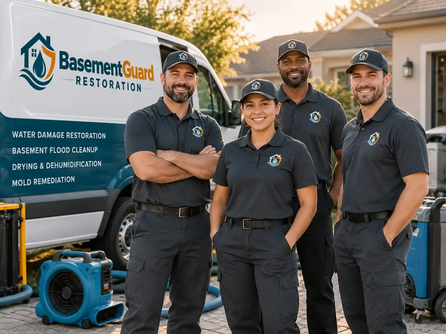 Basement Water Damage Restoration company in New Vienna, OH